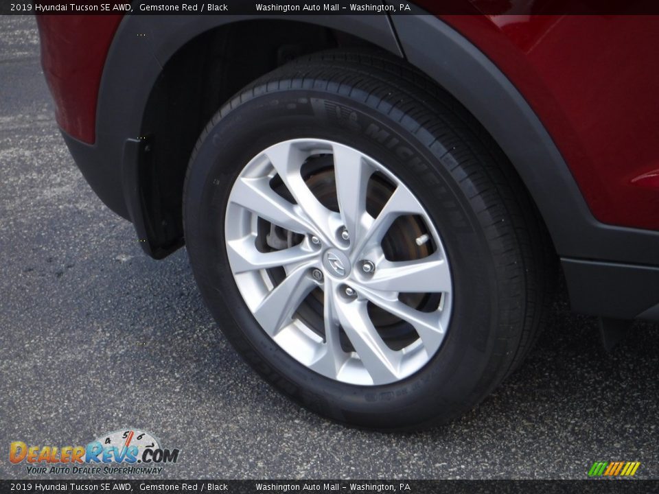 2019 Hyundai Tucson SE AWD Gemstone Red / Black Photo #3