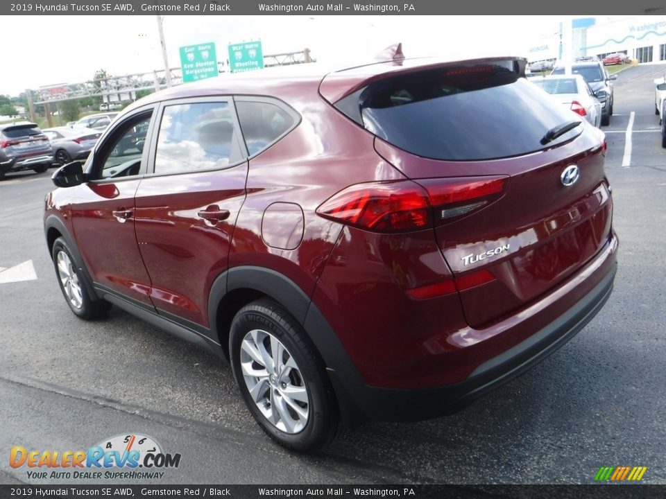 2019 Hyundai Tucson SE AWD Gemstone Red / Black Photo #7