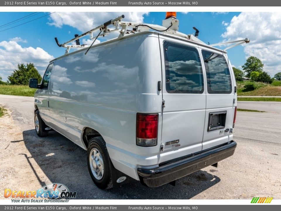 2012 Ford E Series Van E150 Cargo Oxford White / Medium Flint Photo #6