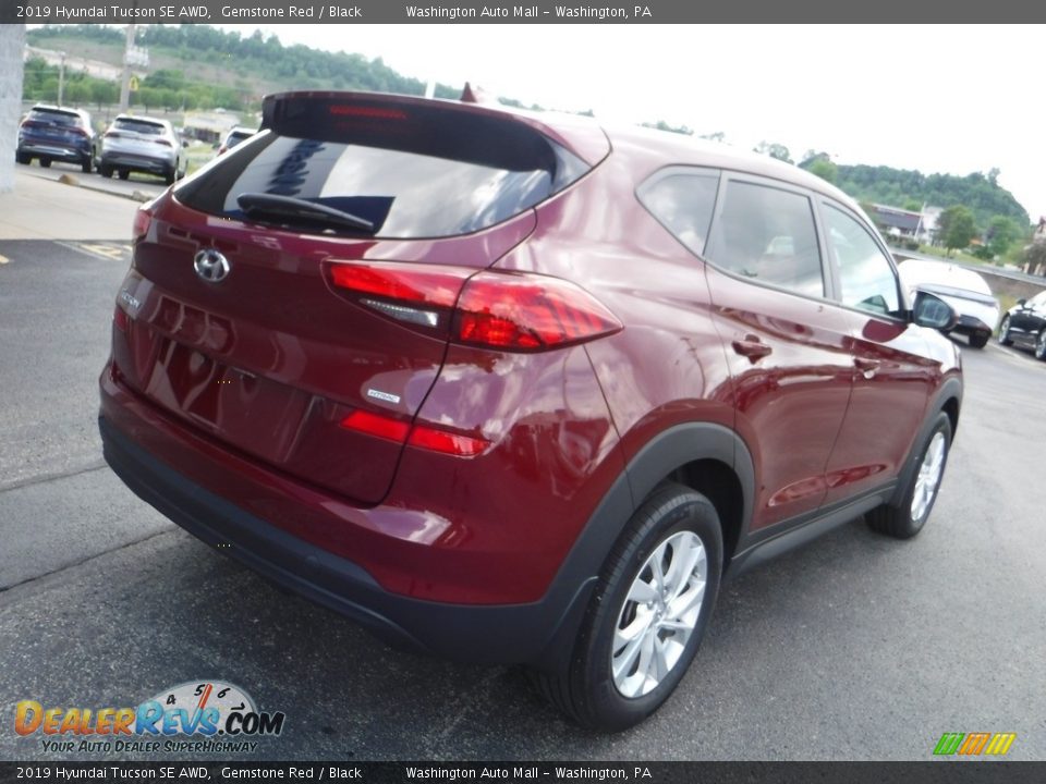 2019 Hyundai Tucson SE AWD Gemstone Red / Black Photo #9