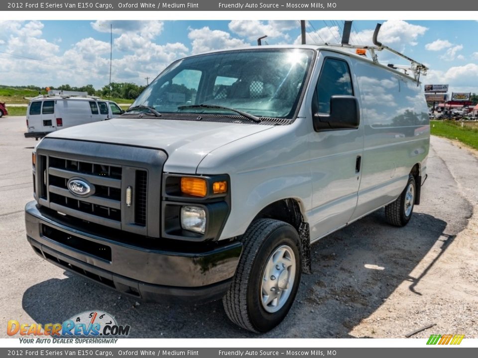 2012 Ford E Series Van E150 Cargo Oxford White / Medium Flint Photo #8