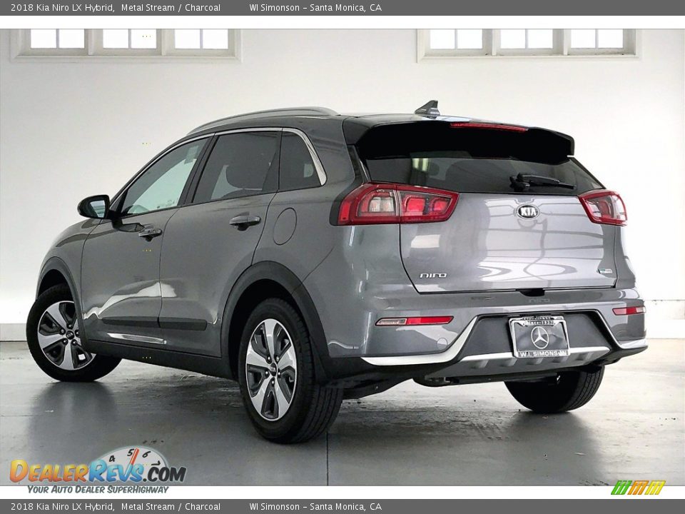 2018 Kia Niro LX Hybrid Metal Stream / Charcoal Photo #10