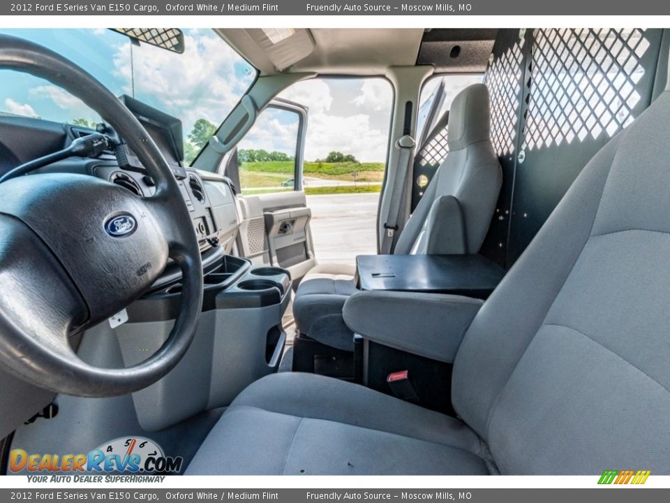 2012 Ford E Series Van E150 Cargo Oxford White / Medium Flint Photo #18