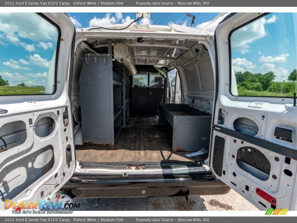 2012 Ford E Series Van E150 Cargo Oxford White / Medium Flint Photo #21