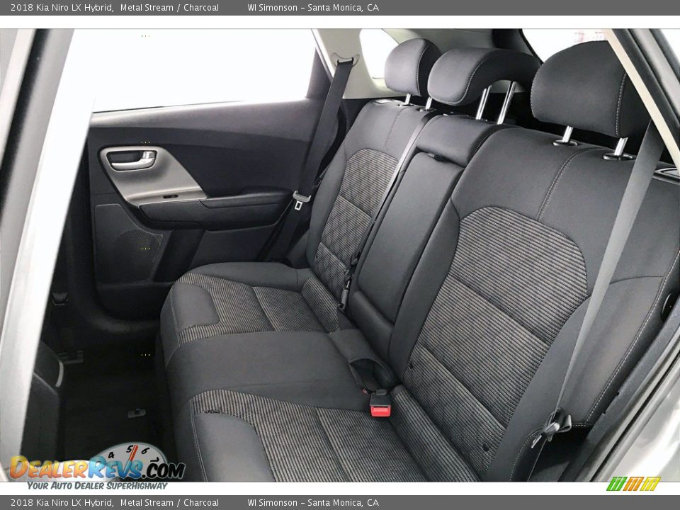 Rear Seat of 2018 Kia Niro LX Hybrid Photo #20