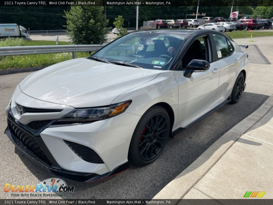 Front 3/4 View of 2021 Toyota Camry TRD Photo #7