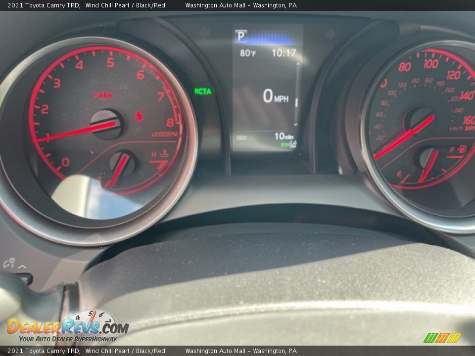 2021 Toyota Camry TRD Gauges Photo #10