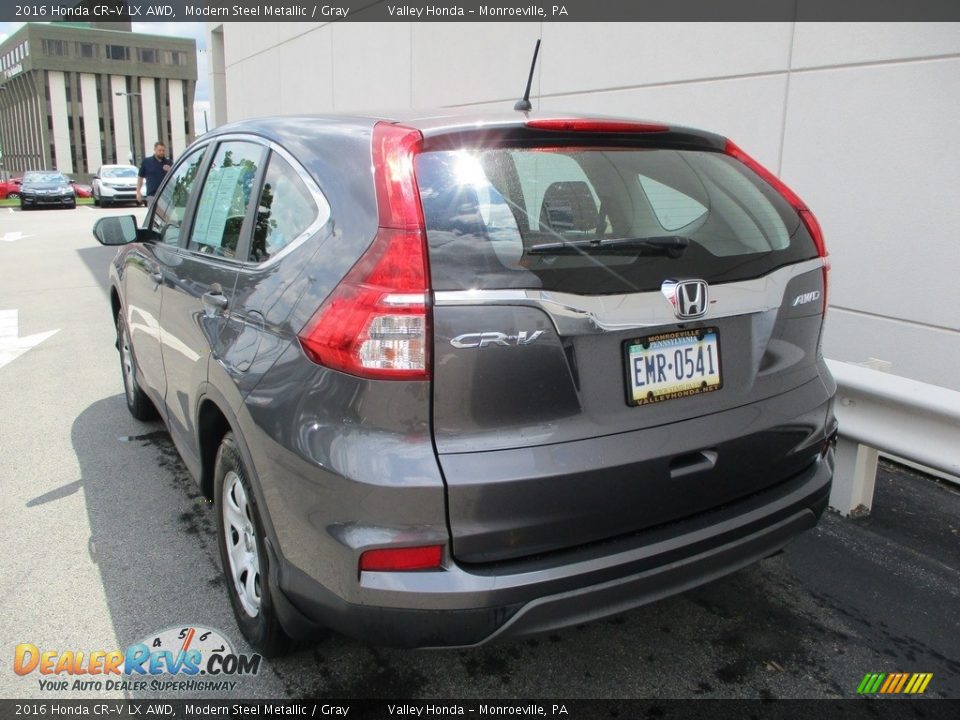 2016 Honda CR-V LX AWD Modern Steel Metallic / Gray Photo #3