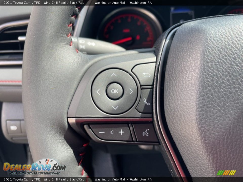 2021 Toyota Camry TRD Steering Wheel Photo #16