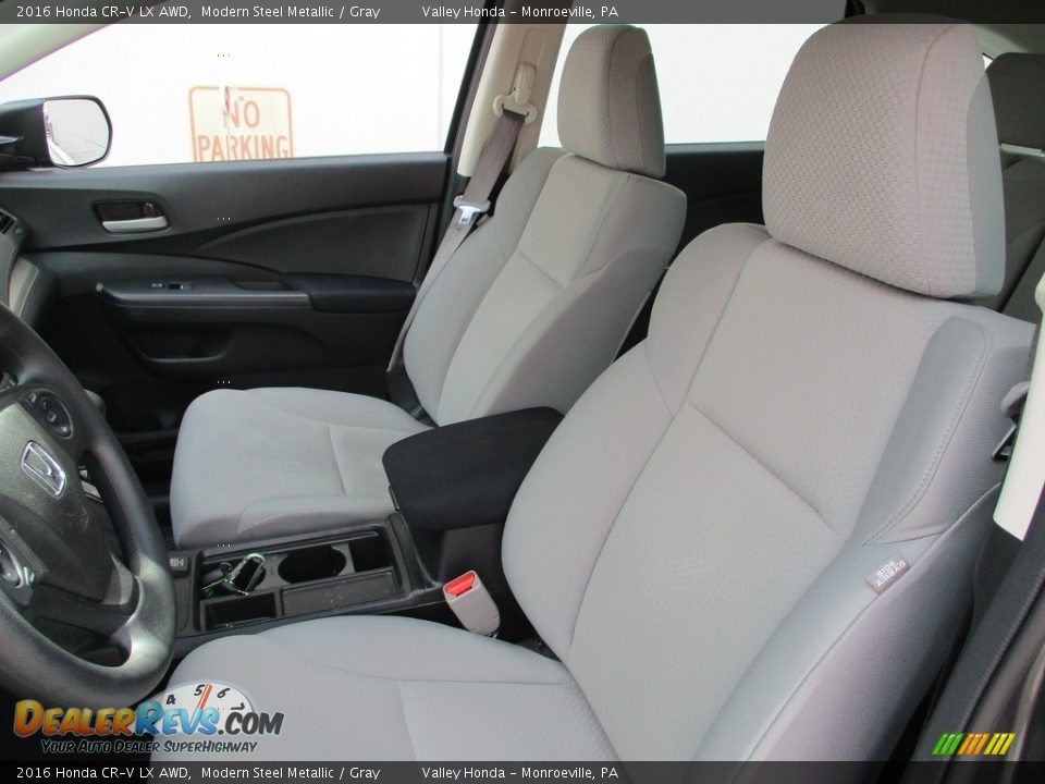 Front Seat of 2016 Honda CR-V LX AWD Photo #11