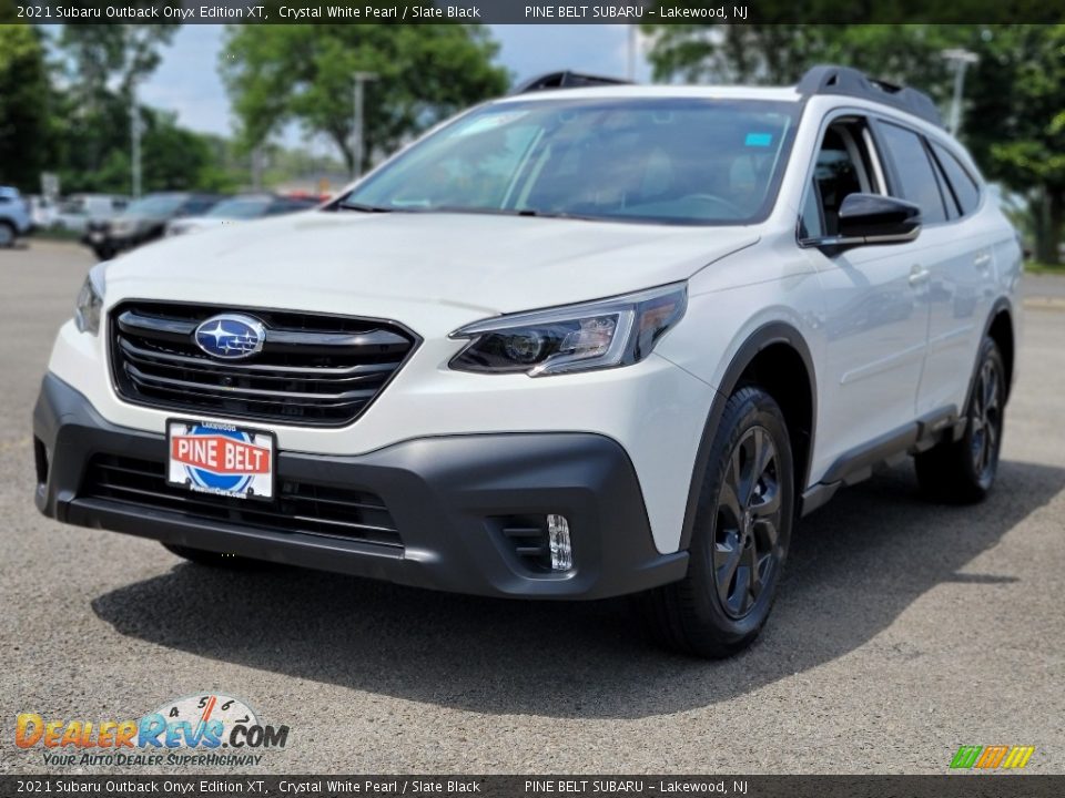 2021 Subaru Outback Onyx Edition XT Crystal White Pearl / Slate Black Photo #1