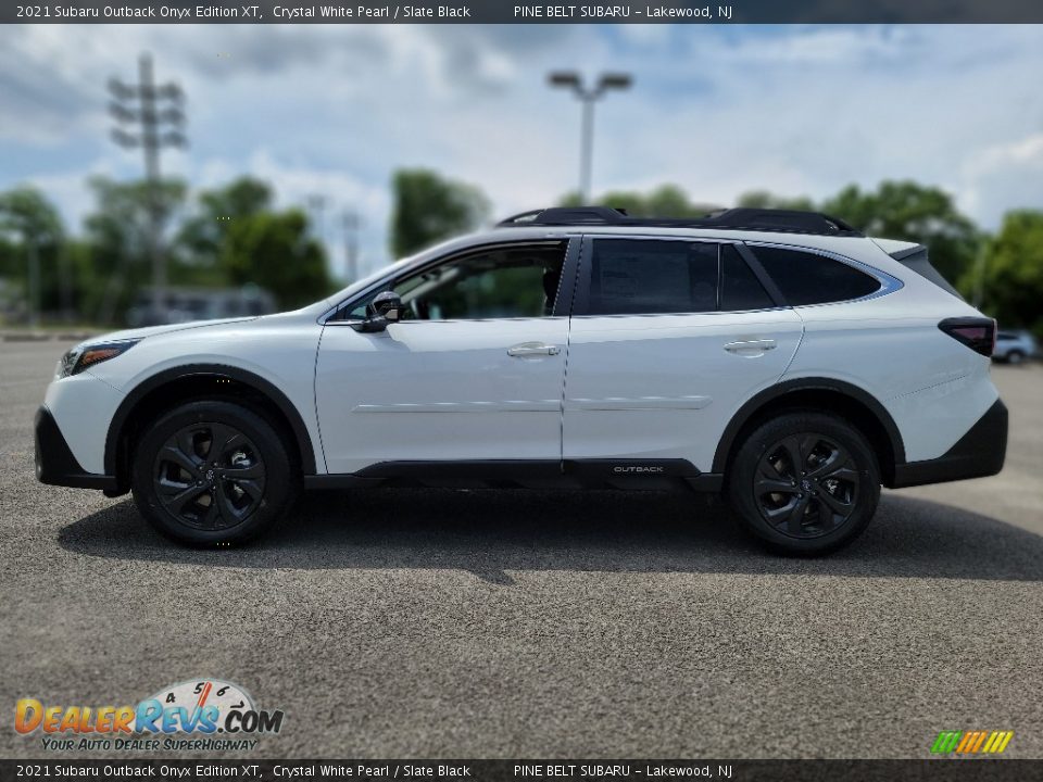 2021 Subaru Outback Onyx Edition XT Crystal White Pearl / Slate Black Photo #4