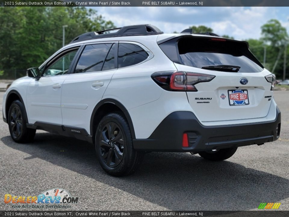 2021 Subaru Outback Onyx Edition XT Crystal White Pearl / Slate Black Photo #6