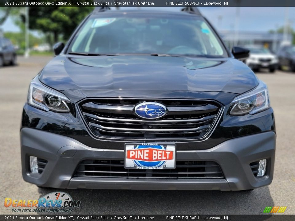 2021 Subaru Outback Onyx Edition XT Crystal Black Silica / Gray StarTex Urethane Photo #3