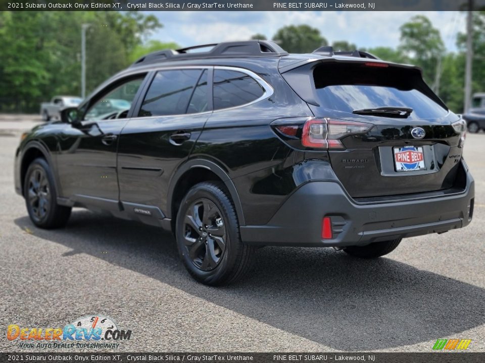 2021 Subaru Outback Onyx Edition XT Crystal Black Silica / Gray StarTex Urethane Photo #6