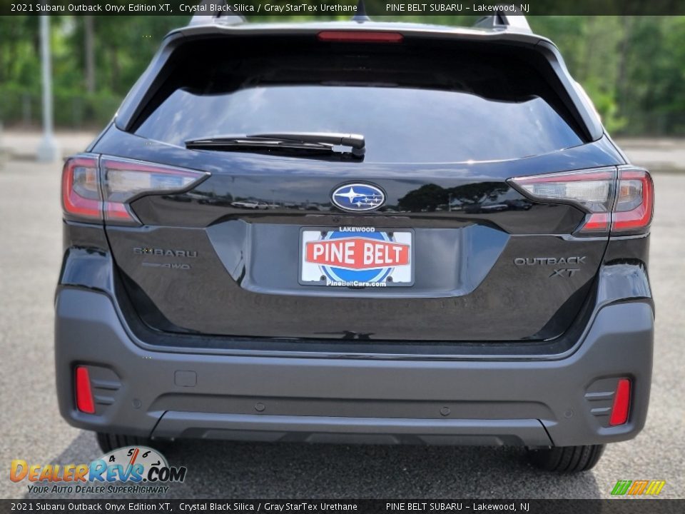 2021 Subaru Outback Onyx Edition XT Crystal Black Silica / Gray StarTex Urethane Photo #7