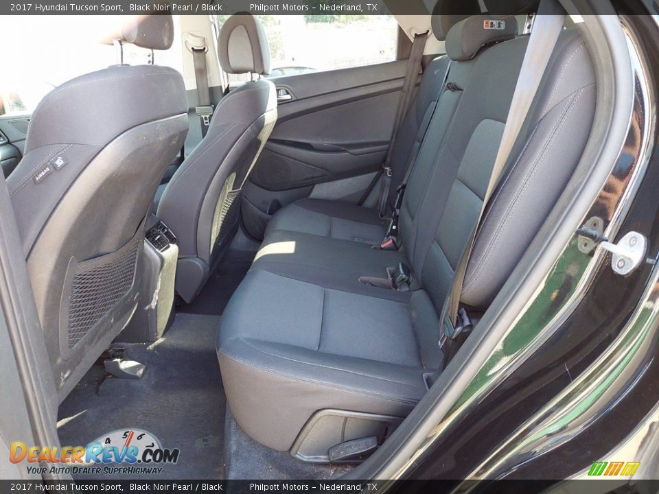 2017 Hyundai Tucson Sport Black Noir Pearl / Black Photo #6