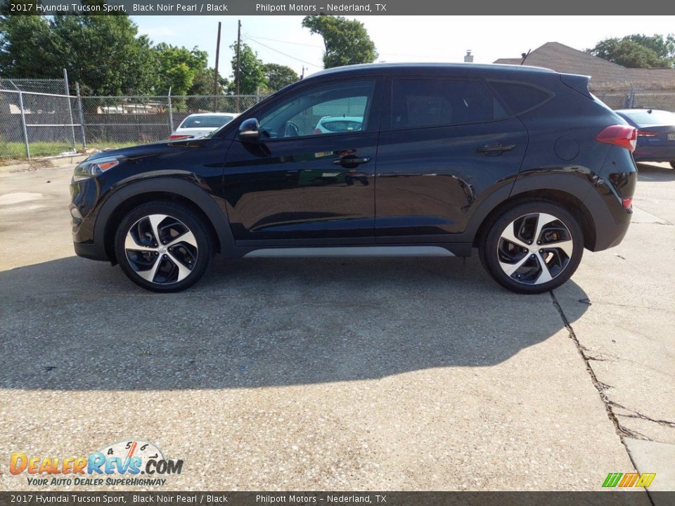 2017 Hyundai Tucson Sport Black Noir Pearl / Black Photo #7