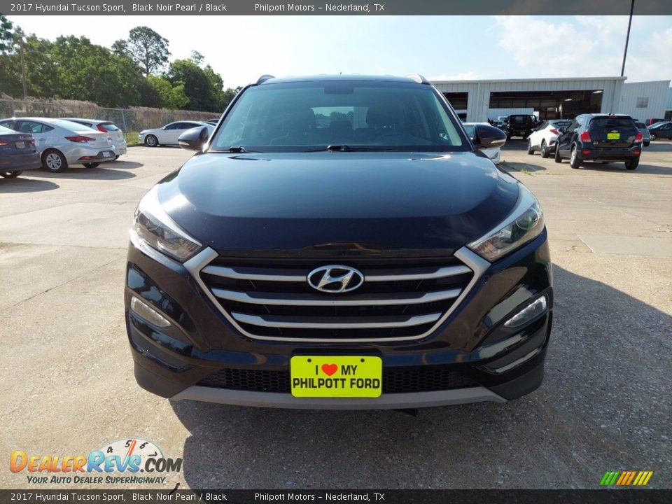 2017 Hyundai Tucson Sport Black Noir Pearl / Black Photo #9