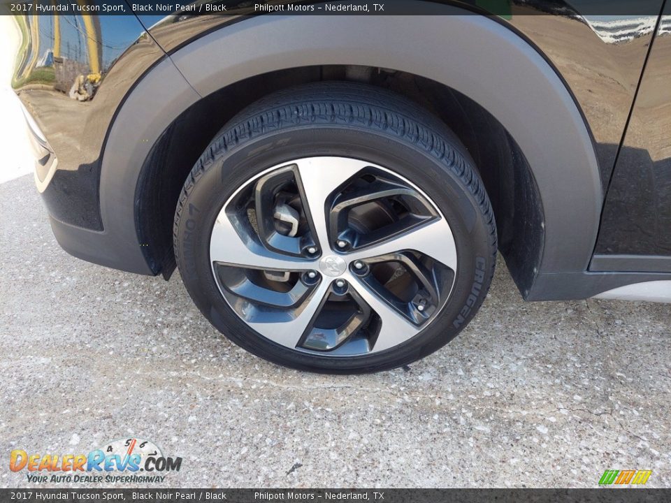 2017 Hyundai Tucson Sport Black Noir Pearl / Black Photo #10