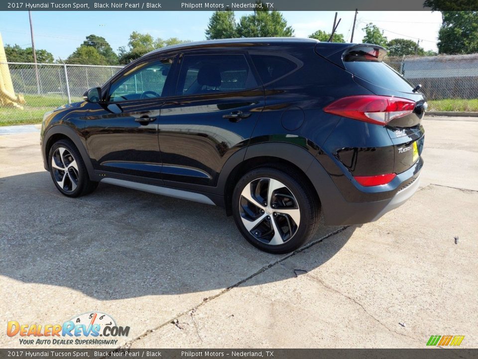 2017 Hyundai Tucson Sport Black Noir Pearl / Black Photo #11