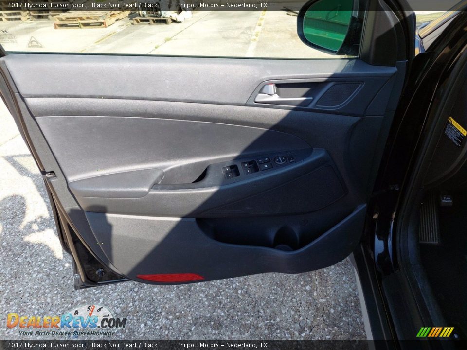 2017 Hyundai Tucson Sport Black Noir Pearl / Black Photo #13