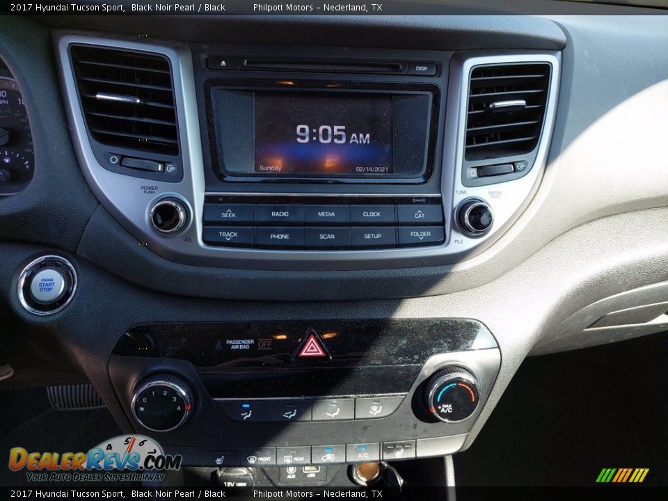 2017 Hyundai Tucson Sport Black Noir Pearl / Black Photo #18