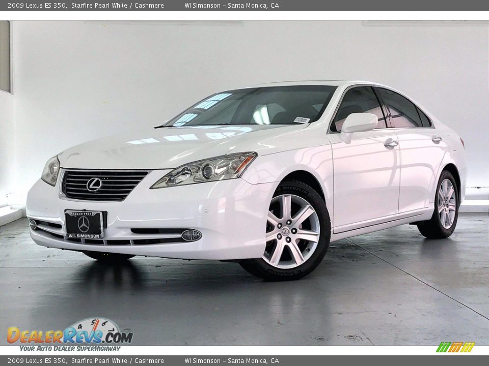 2009 Lexus ES 350 Starfire Pearl White / Cashmere Photo #12