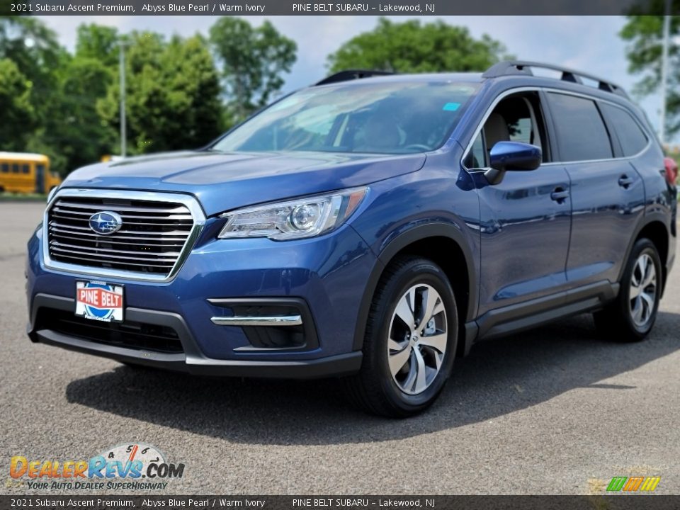 2021 Subaru Ascent Premium Abyss Blue Pearl / Warm Ivory Photo #1