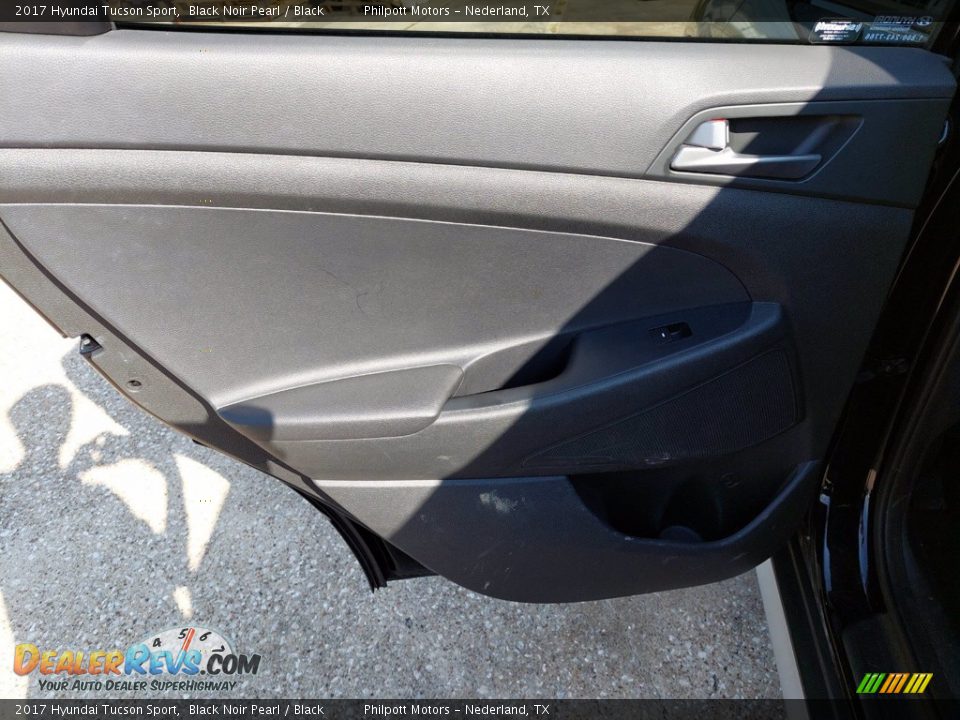 2017 Hyundai Tucson Sport Black Noir Pearl / Black Photo #24