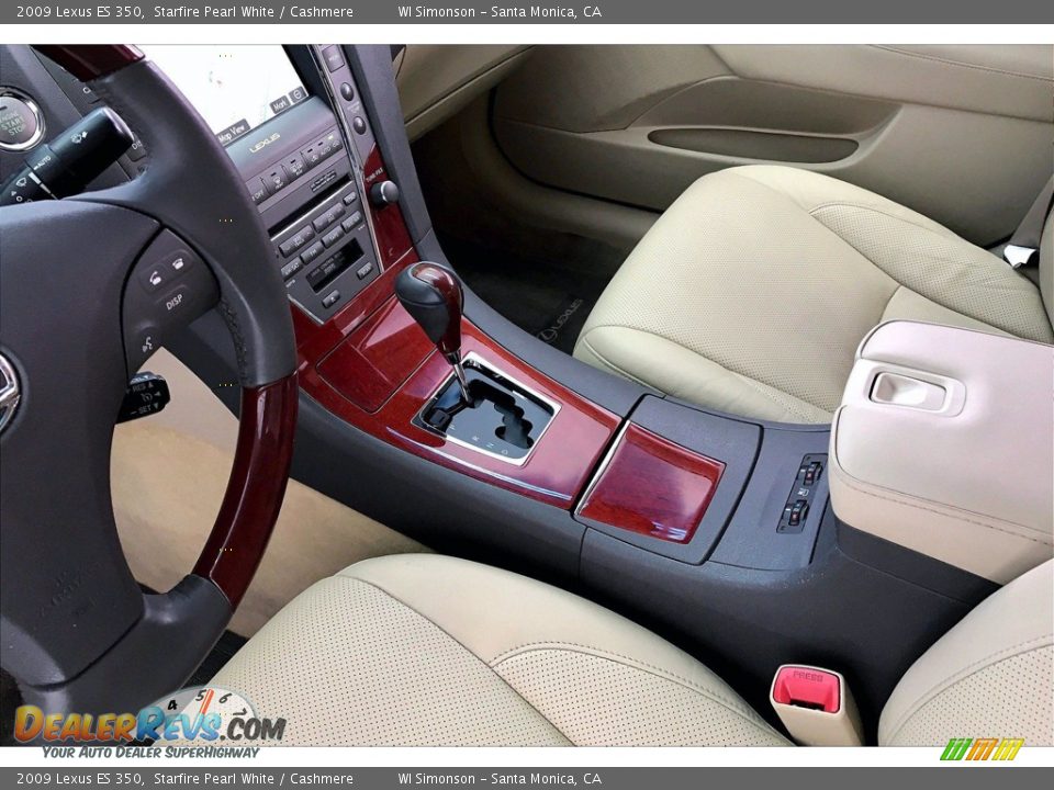 2009 Lexus ES 350 Starfire Pearl White / Cashmere Photo #17