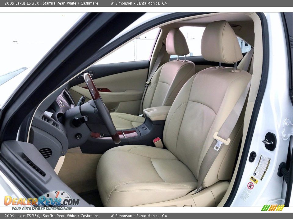 2009 Lexus ES 350 Starfire Pearl White / Cashmere Photo #18