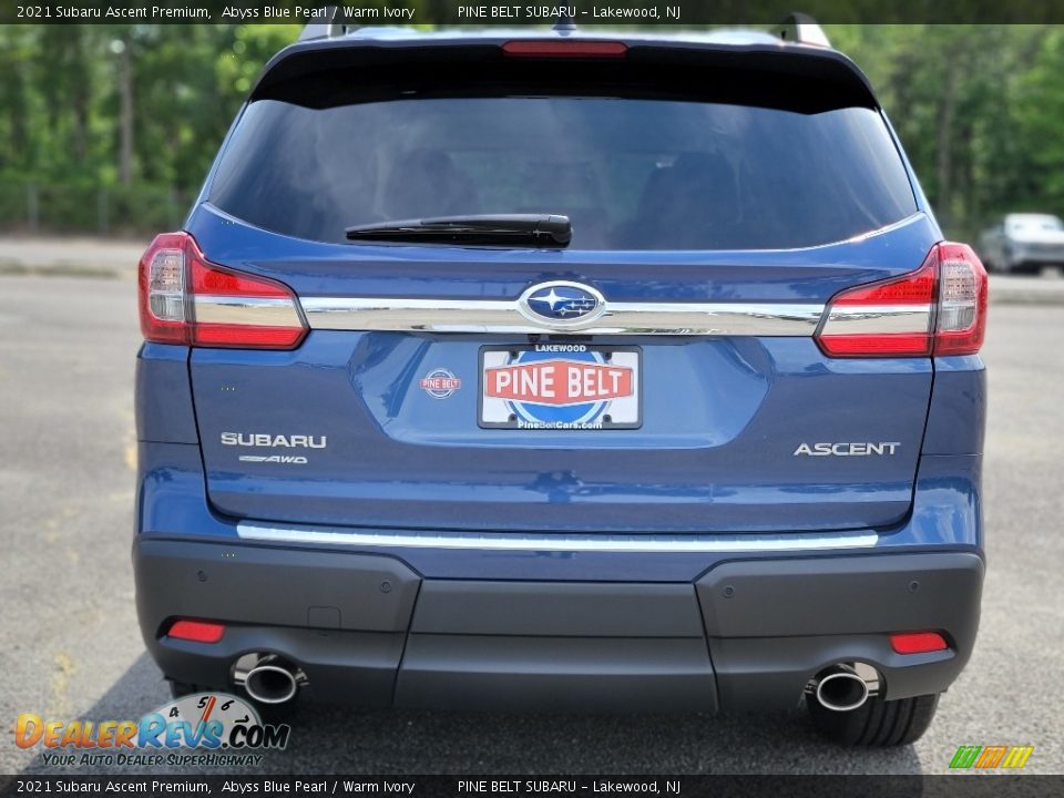 2021 Subaru Ascent Premium Abyss Blue Pearl / Warm Ivory Photo #7