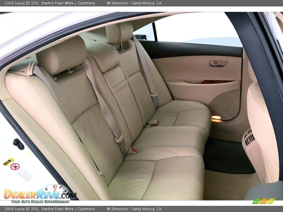 2009 Lexus ES 350 Starfire Pearl White / Cashmere Photo #19