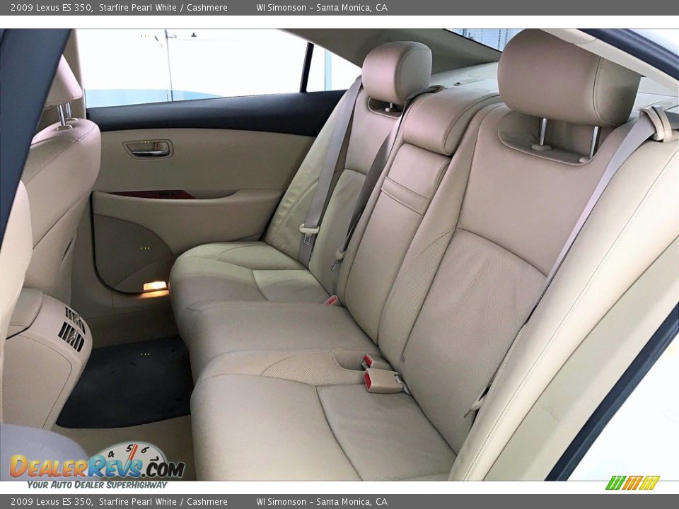 2009 Lexus ES 350 Starfire Pearl White / Cashmere Photo #20