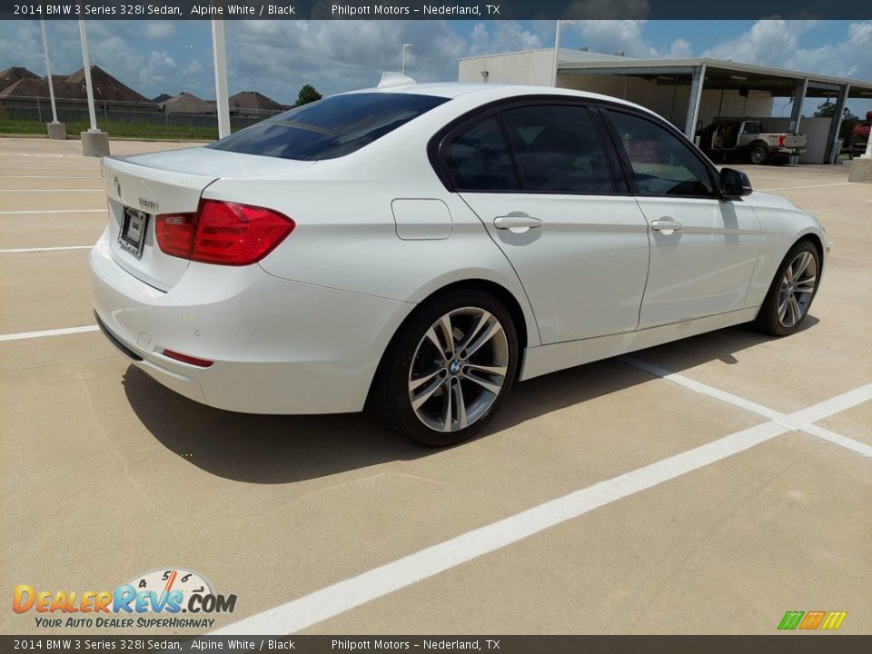 2014 BMW 3 Series 328i Sedan Alpine White / Black Photo #3