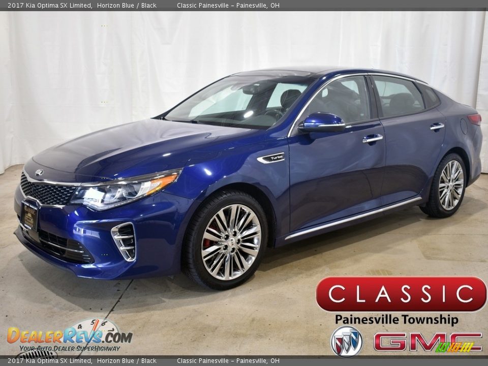 2017 Kia Optima SX Limited Horizon Blue / Black Photo #1