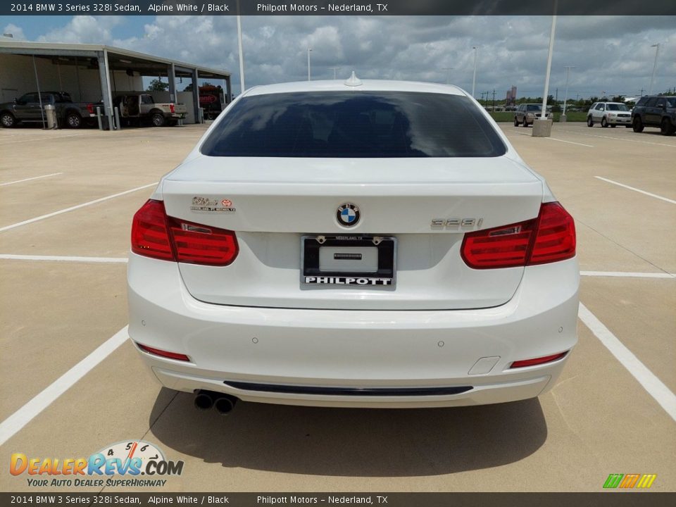 2014 BMW 3 Series 328i Sedan Alpine White / Black Photo #8