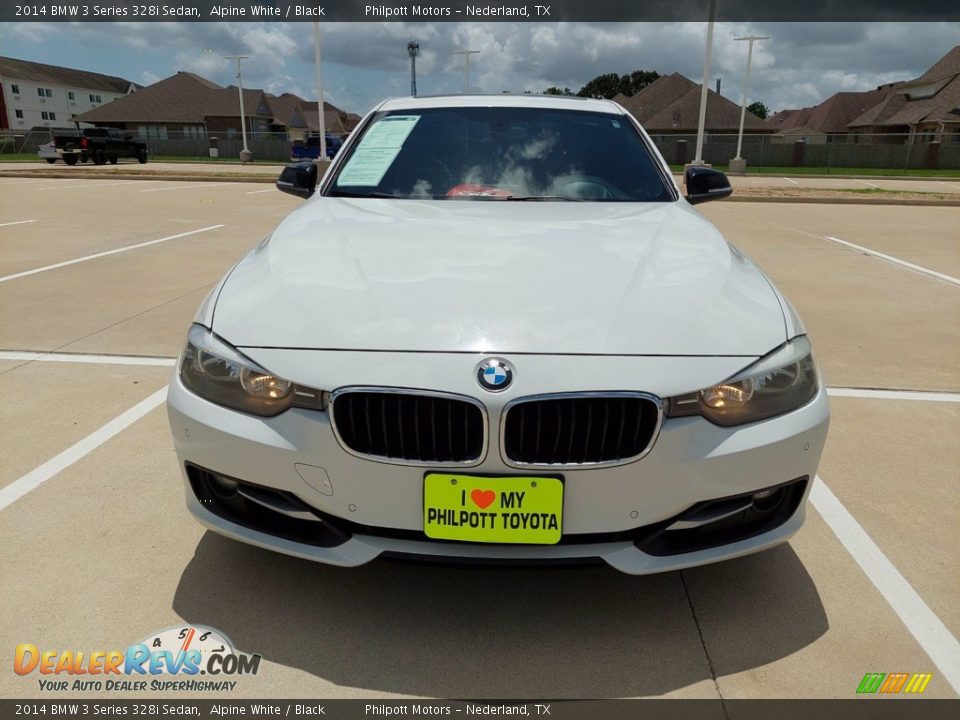 2014 BMW 3 Series 328i Sedan Alpine White / Black Photo #9