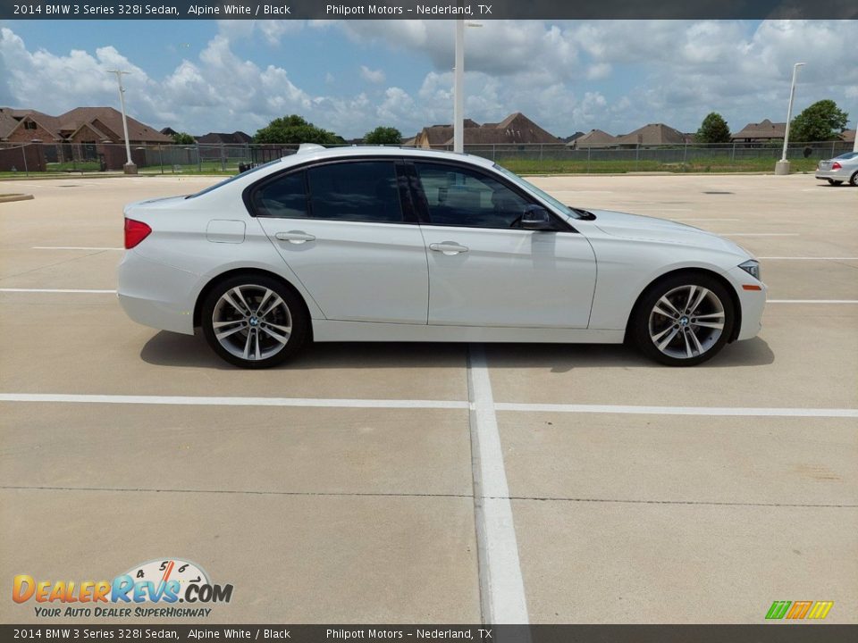 2014 BMW 3 Series 328i Sedan Alpine White / Black Photo #12