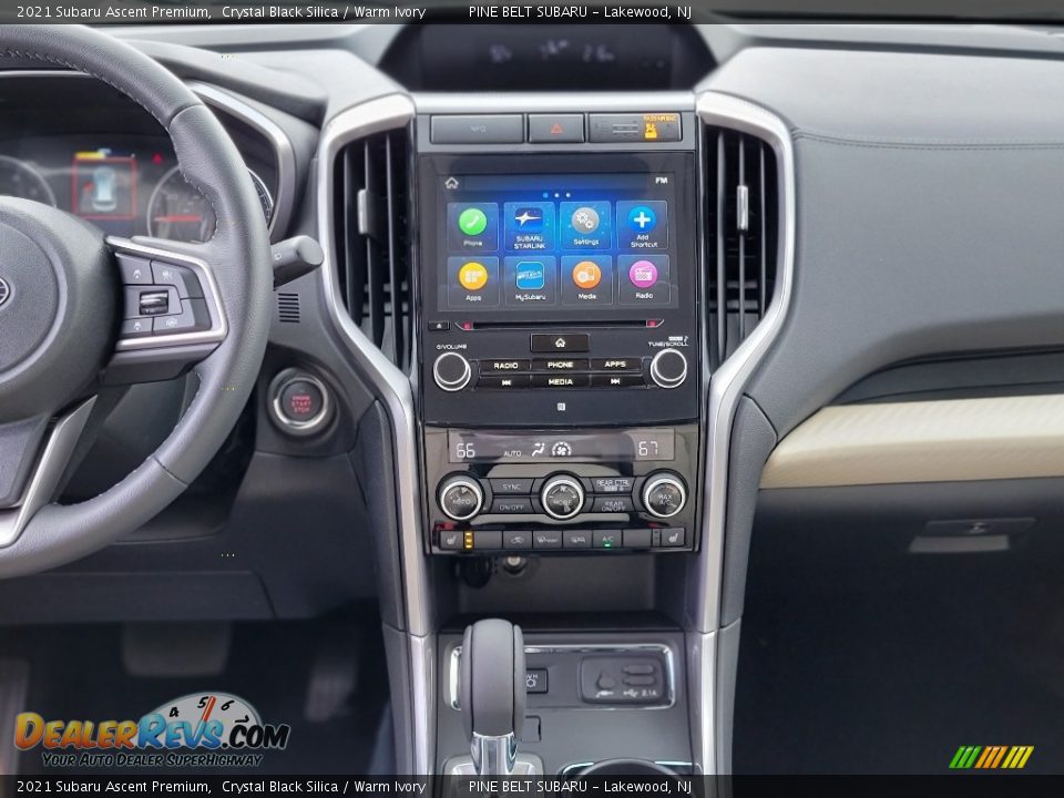 Controls of 2021 Subaru Ascent Premium Photo #10