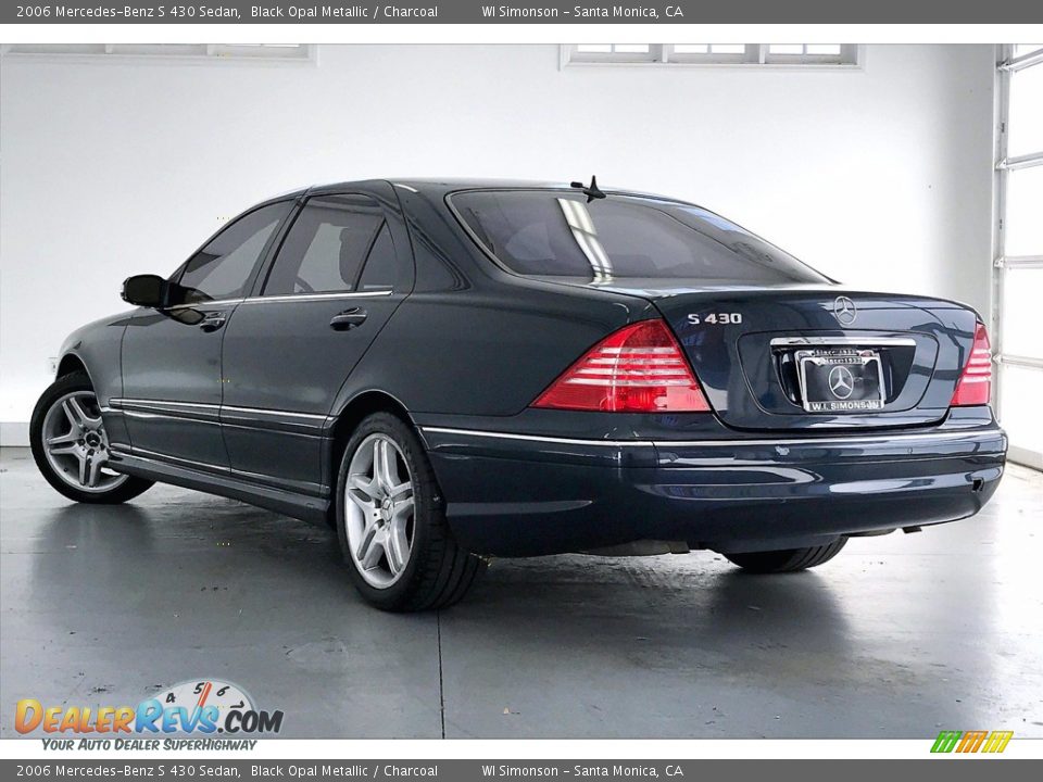 Black Opal Metallic 2006 Mercedes-Benz S 430 Sedan Photo #10