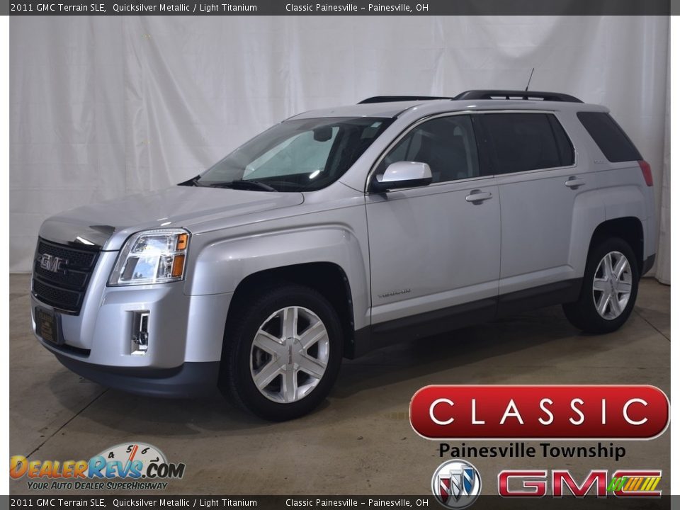 2011 GMC Terrain SLE Quicksilver Metallic / Light Titanium Photo #1