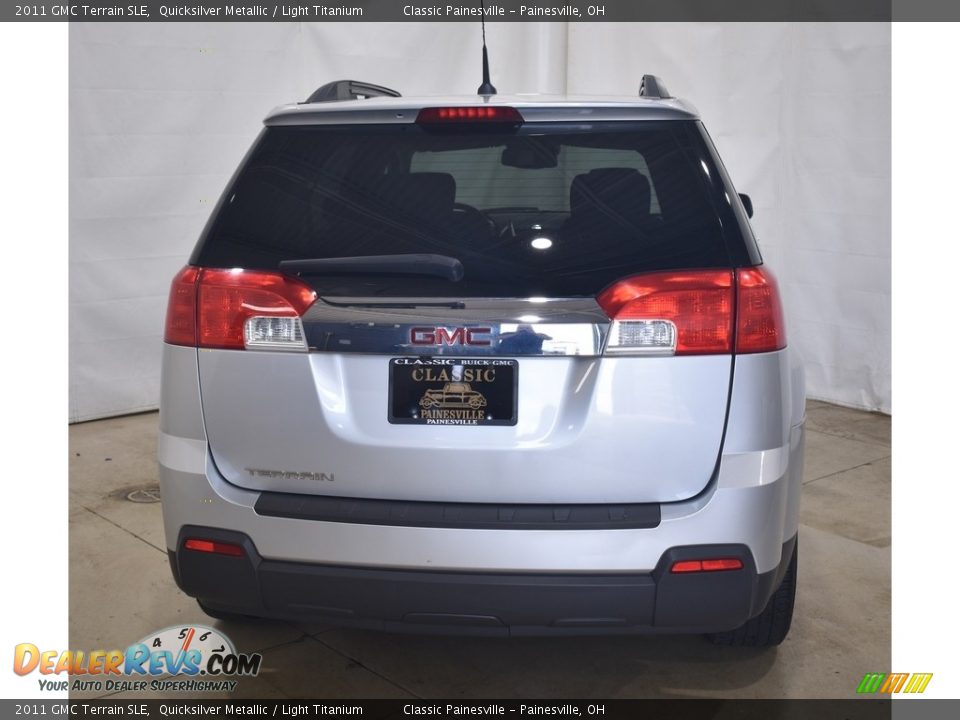 2011 GMC Terrain SLE Quicksilver Metallic / Light Titanium Photo #3