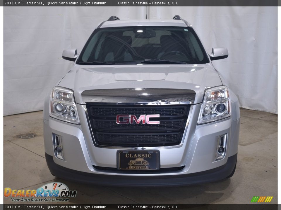 2011 GMC Terrain SLE Quicksilver Metallic / Light Titanium Photo #4