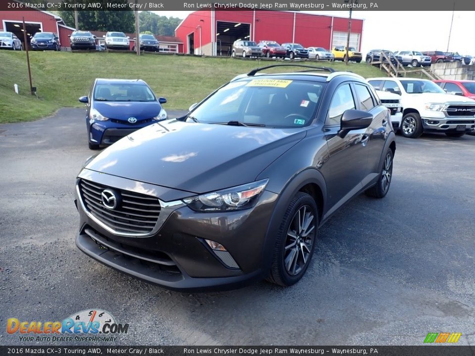 2016 Mazda CX-3 Touring AWD Meteor Gray / Black Photo #1