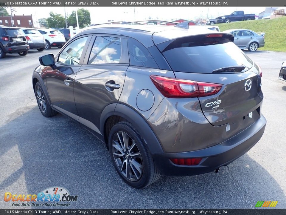 2016 Mazda CX-3 Touring AWD Meteor Gray / Black Photo #3