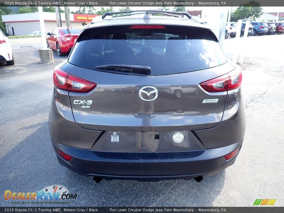 2016 Mazda CX-3 Touring AWD Meteor Gray / Black Photo #4