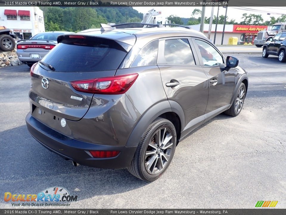 2016 Mazda CX-3 Touring AWD Meteor Gray / Black Photo #5