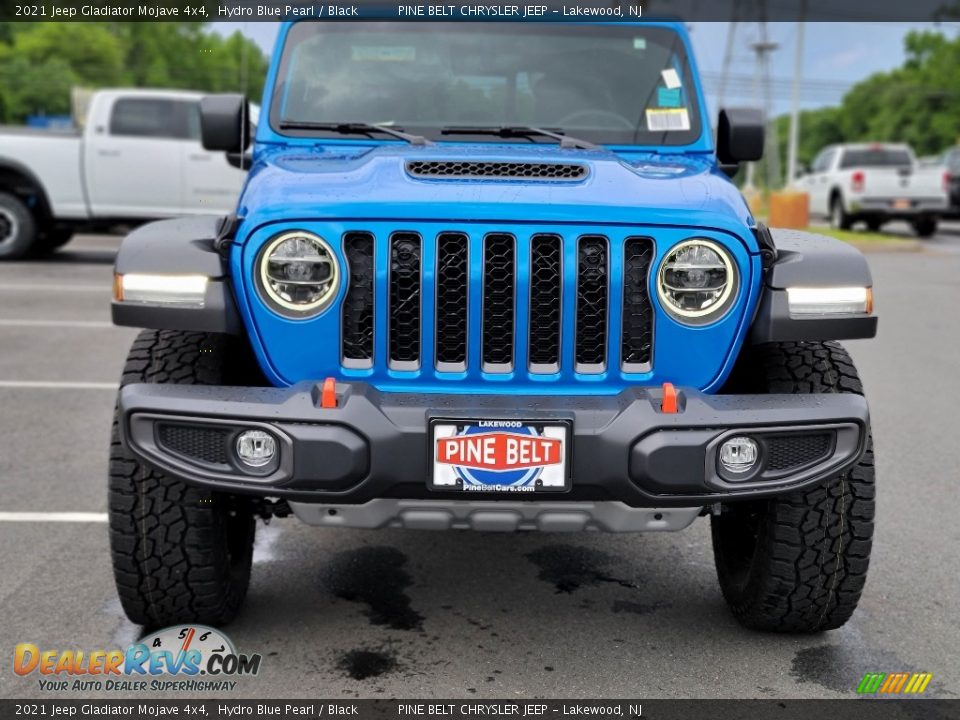 2021 Jeep Gladiator Mojave 4x4 Hydro Blue Pearl / Black Photo #3